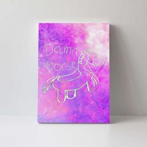 Horse Video Twitter Damn Horse Canvas