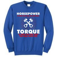 Horsepower Vs Torque Diesel Car Mechanic Funny Gift Sweatshirt