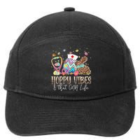 Hoppy Vibes & That CNA Life Easter Day Bunny 7-Panel Snapback Hat