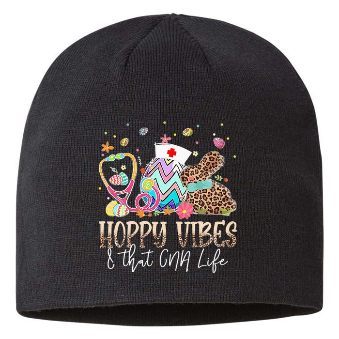 Hoppy Vibes & That CNA Life Easter Day Bunny Sustainable Beanie