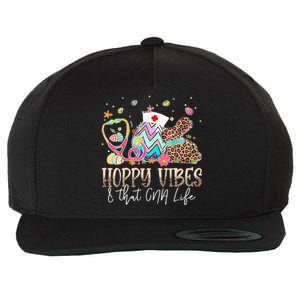 Hoppy Vibes & That CNA Life Easter Day Bunny Wool Snapback Cap