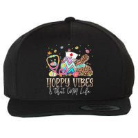 Hoppy Vibes & That CNA Life Easter Day Bunny Wool Snapback Cap