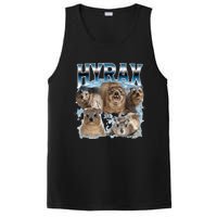 Hyrax Vintage Ugly Funny Meme Retro Animal PosiCharge Competitor Tank