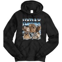 Hyrax Vintage Ugly Funny Meme Retro Animal Tie Dye Hoodie