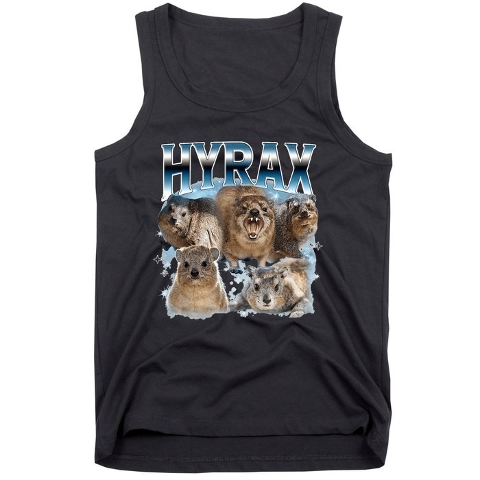 Hyrax Vintage Ugly Funny Meme Retro Animal Tank Top