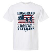 Honoring Veterans Us Garment-Dyed Heavyweight T-Shirt