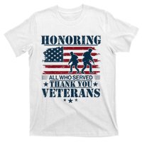 Honoring Veterans Us T-Shirt