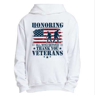 Honoring Veterans Us Urban Pullover Hoodie