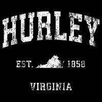 Hurley Virginia VA Vintage Athletic Sports Bucket Hat