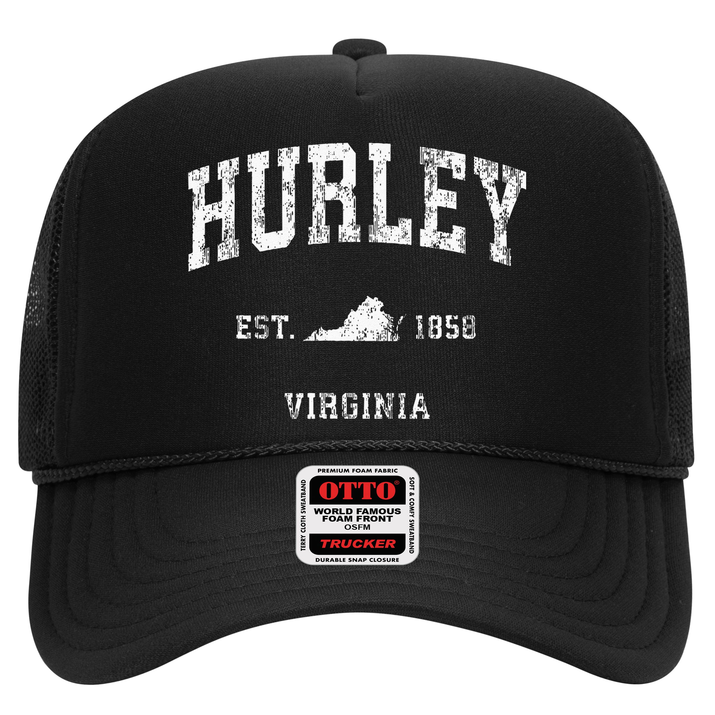 Hurley Virginia VA Vintage Athletic Sports Hat