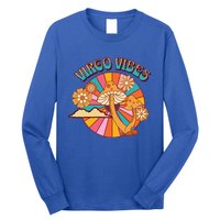 Hippie Virgo Vibes Zodiac Cool Gift Long Sleeve Shirt