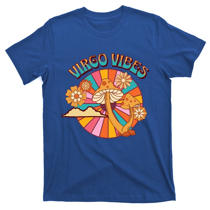 Hippie Virgo Vibes Zodiac Cool Gift T-Shirt