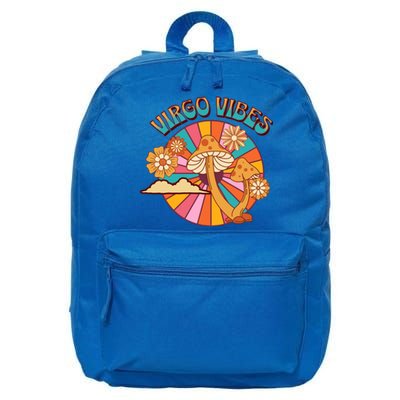 Hippie Virgo Vibes Zodiac Cool Gift 16 in Basic Backpack