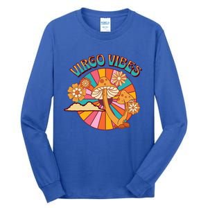 Hippie Virgo Vibes Zodiac Cool Gift Tall Long Sleeve T-Shirt