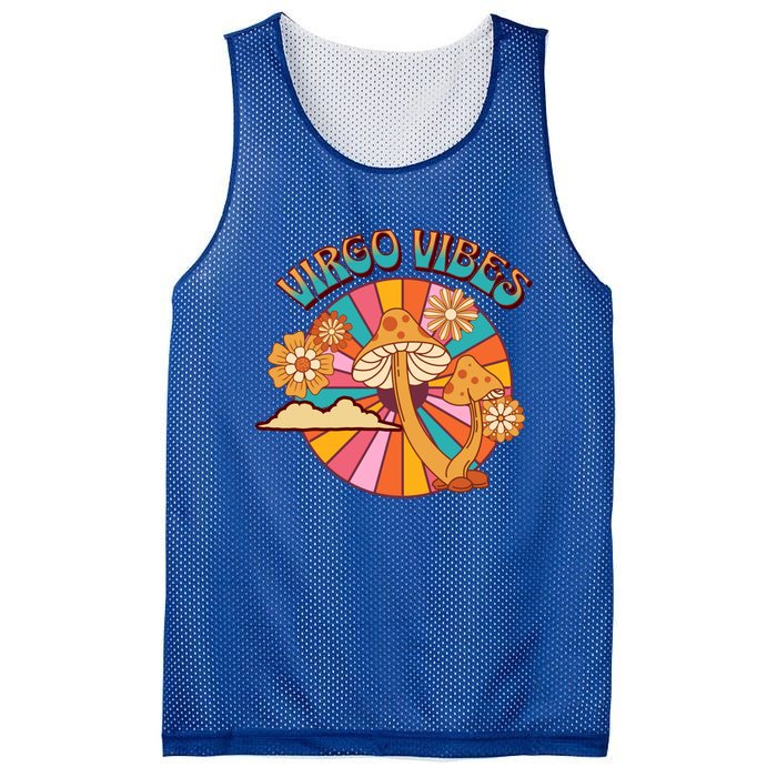 Hippie Virgo Vibes Zodiac Cool Gift Mesh Reversible Basketball Jersey Tank