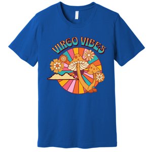 Hippie Virgo Vibes Zodiac Cool Gift Premium T-Shirt