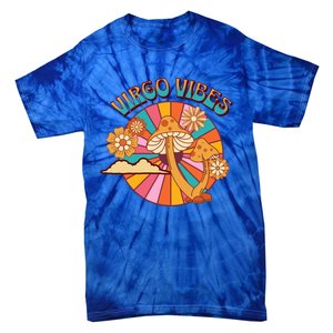 Hippie Virgo Vibes Zodiac Cool Gift Tie-Dye T-Shirt