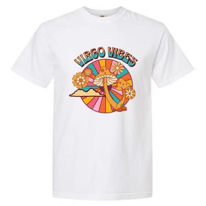 Hippie Virgo Vibes Zodiac Cool Gift Garment-Dyed Heavyweight T-Shirt