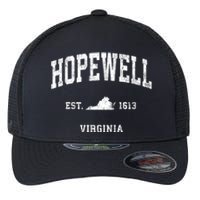 Hopewell Virginia Va Vintage Athletic Flexfit Unipanel Trucker Cap