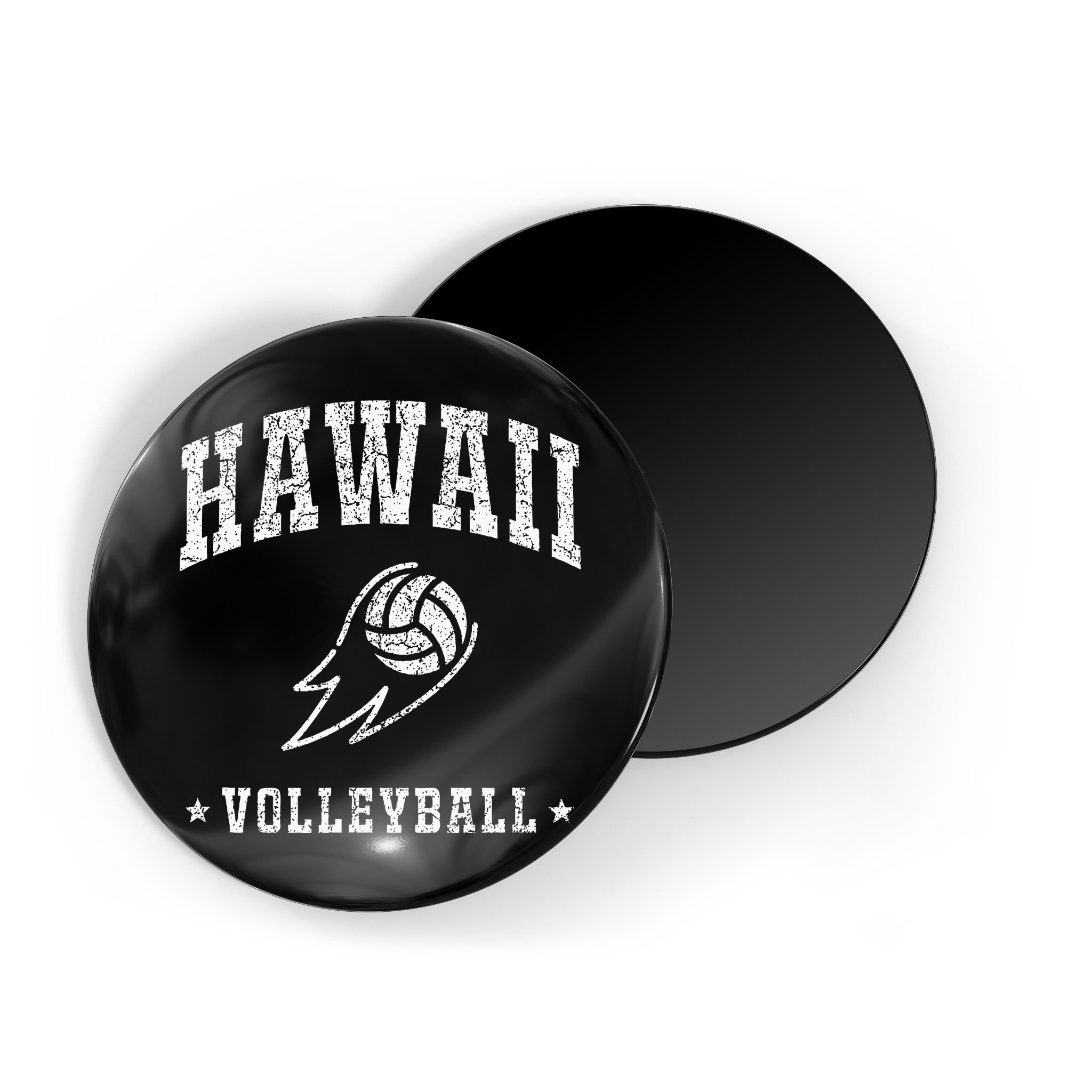 Hawaii Volleyball Vintage Volleyball Lover Magnet