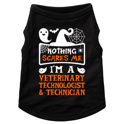 Halloween Vampire Veterinary Technologist And Technician Gift Doggie Tank