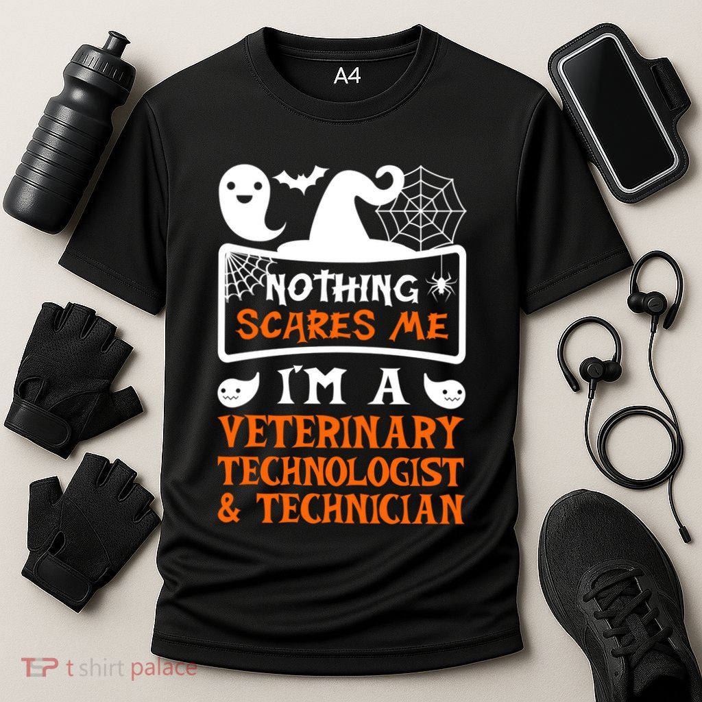 Halloween Vampire Veterinary Technologist And Technician Gift Performance Shirt