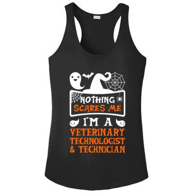 Halloween Vampire Veterinary Technologist And Technician Gift Ladies PosiCharge Competitor Racerback Tank