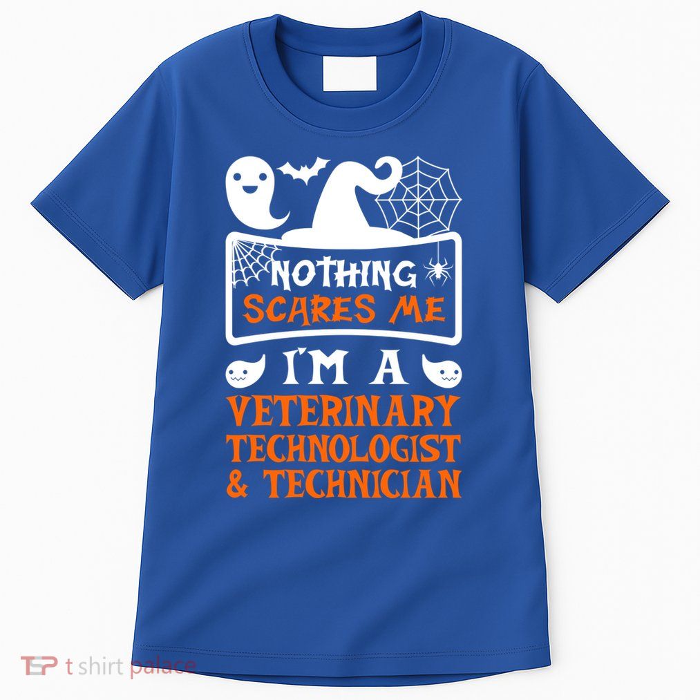 Halloween Vampire Veterinary Technologist And Technician Gift Tall T-Shirt