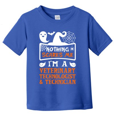 Halloween Vampire Veterinary Technologist And Technician Gift Toddler T-Shirt