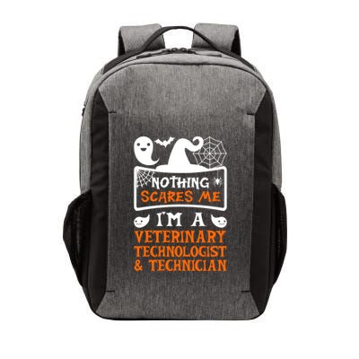 Halloween Vampire Veterinary Technologist And Technician Gift Vector Backpack