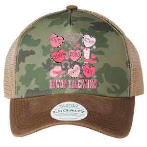 Howdy Valentine Western Valentines Cowgirl Legacy Tie Dye Trucker Hat