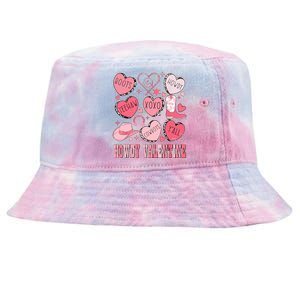 Howdy Valentine Western Valentines Cowgirl Tie-Dyed Bucket Hat