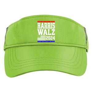 Harris Vp Walz Election Dnc Democrats Presidential Funny Gift Adult Drive Performance Visor