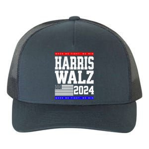 Harris Vp Walz Election Dnc Democrats Presidential Funny Gift Yupoong Adult 5-Panel Trucker Hat