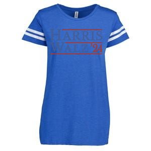 Harris Vp Walz For President 2024 Tim Meaningful Gift Enza Ladies Jersey Football T-Shirt