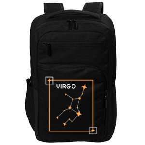 Horoscope Virgo Zodiac Sign Constellation Virgo Cool Gift Impact Tech Backpack