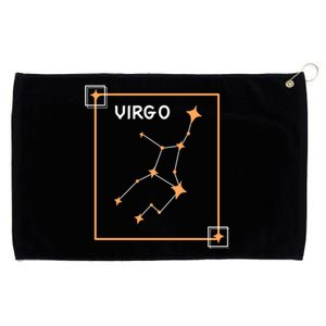 Horoscope Virgo Zodiac Sign Constellation Virgo Cool Gift Grommeted Golf Towel