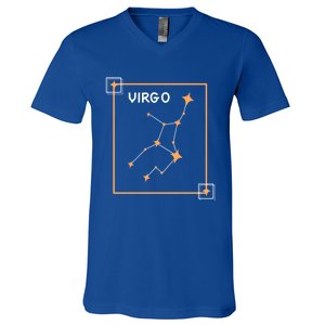 Horoscope Virgo Zodiac Sign Constellation Virgo Cool Gift V-Neck T-Shirt