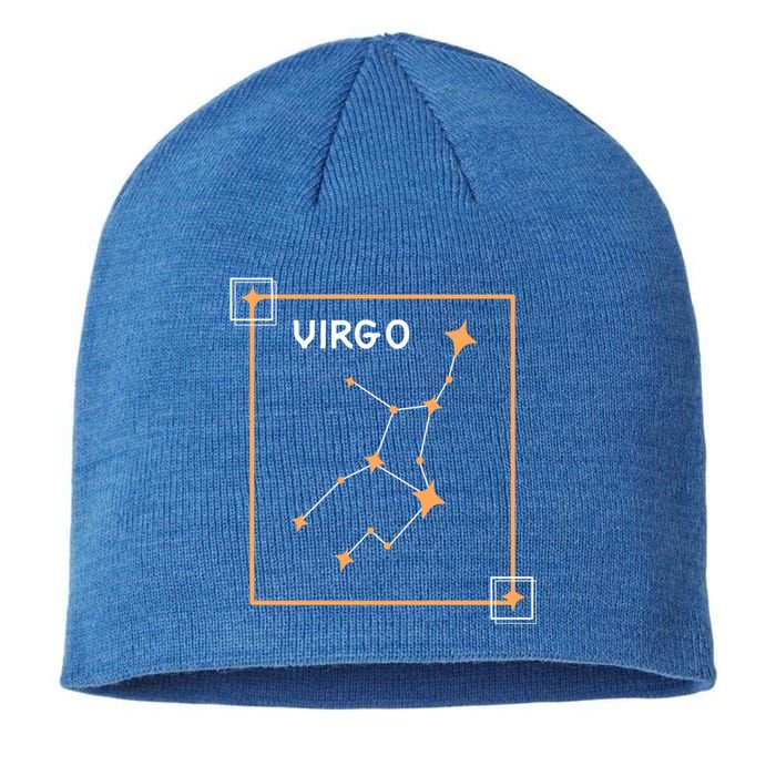 Horoscope Virgo Zodiac Sign Constellation Virgo Cool Gift Sustainable Beanie