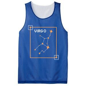 Horoscope Virgo Zodiac Sign Constellation Virgo Cool Gift Mesh Reversible Basketball Jersey Tank