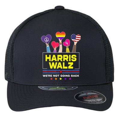 Harris Waltz 2024 Election Kamala Harris Tim Walz Waltz Flexfit Unipanel Trucker Cap