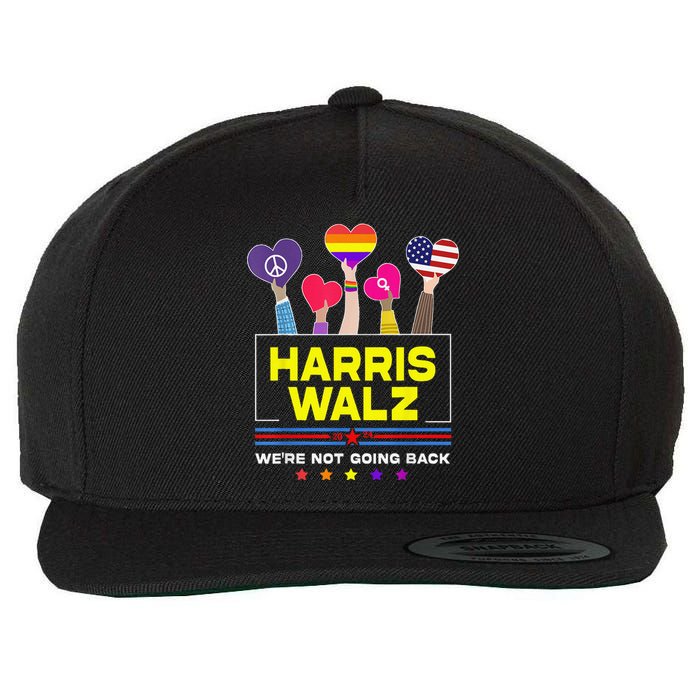 Harris Waltz 2024 Election Kamala Harris Tim Walz Waltz Wool Snapback Cap