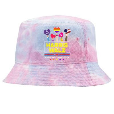 Harris Waltz 2024 Election Kamala Harris Tim Walz Waltz Tie-Dyed Bucket Hat