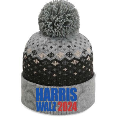 Harris Walz 2024 Election Political The Baniff Cuffed Pom Beanie