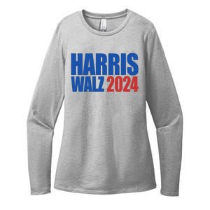 Harris Walz 2024 Election Political Womens CVC Long Sleeve Shirt