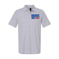 Harris Walz 2024 Election Political Softstyle Adult Sport Polo