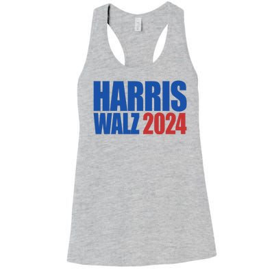 Harris Walz 2024 Election Political Women's Racerback Tank