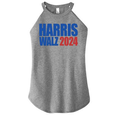 Harris Walz 2024 Election Political Women's Perfect Tri Rocker Tank