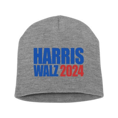 Harris Walz 2024 Election Political Short Acrylic Beanie