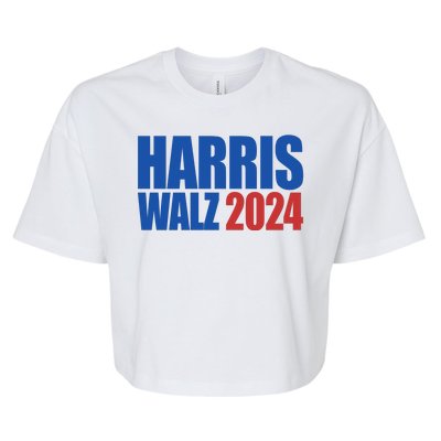 Harris Walz 2024 Election Political Bella+Canvas Jersey Crop Tee